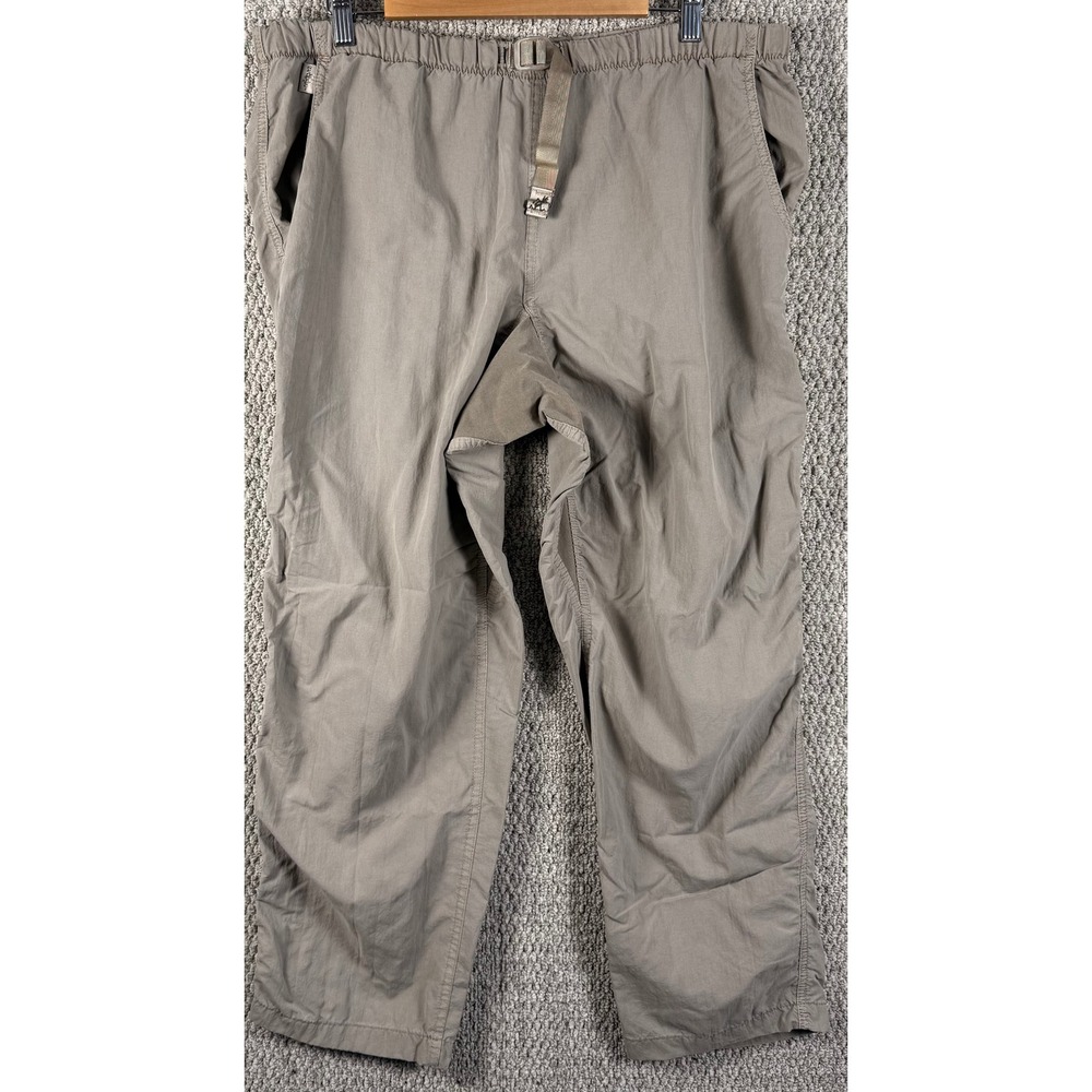 Vintage 90s Gramicci USA Made Nylon Climbing Pants XL Gorpcore Belted Baggy